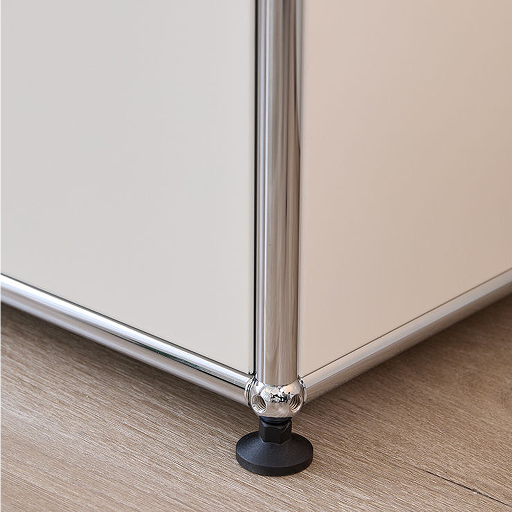 FOREST HILL Modern Minimalist Multipurpose Metal Storage Cabinet