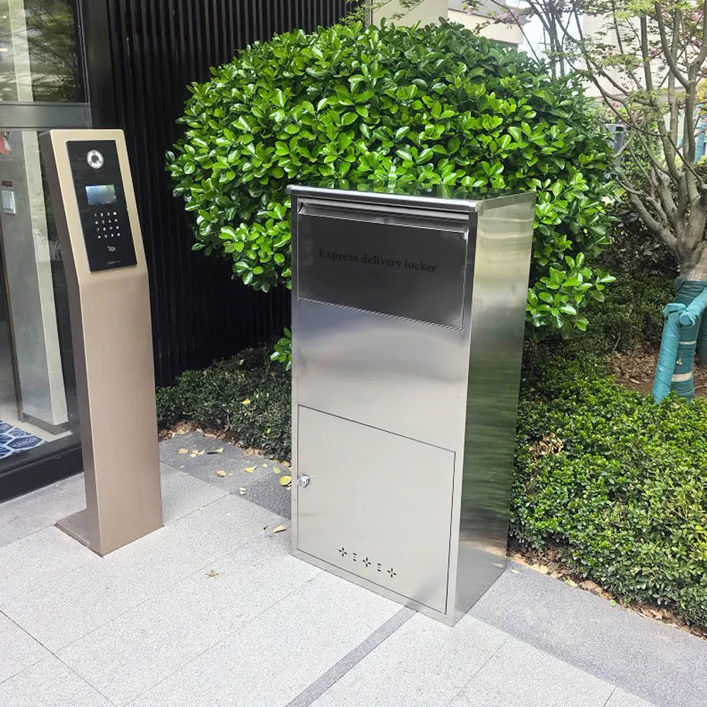 FOREST HILL Protected Package Delivery Stainless Steel Box