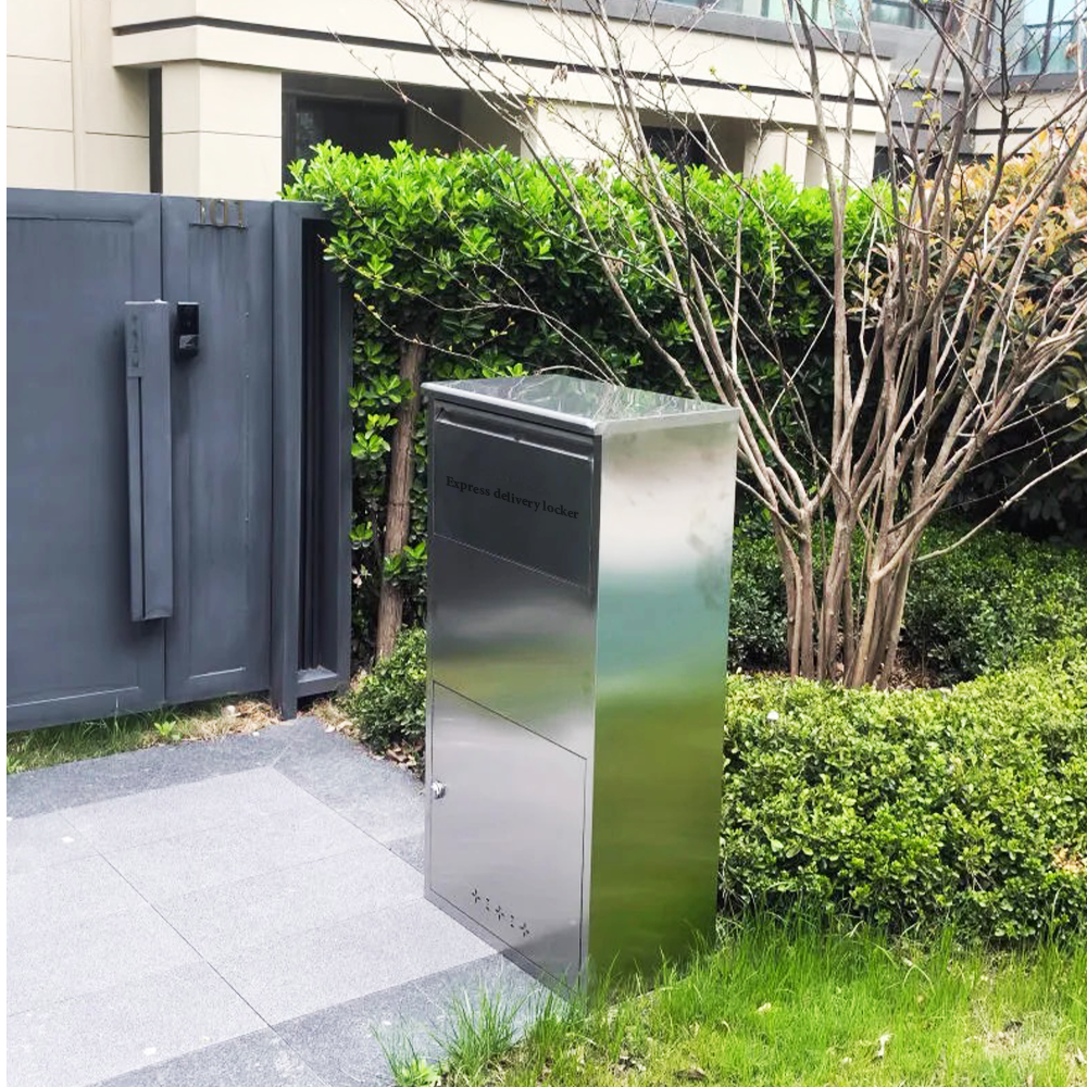 FOREST HILL Protected Package Delivery Stainless Steel Box