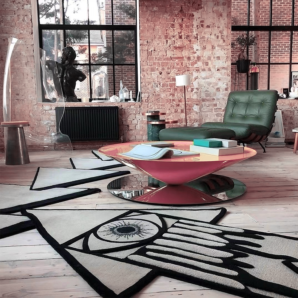 FOREST HILL French style new floating saucer coffee table