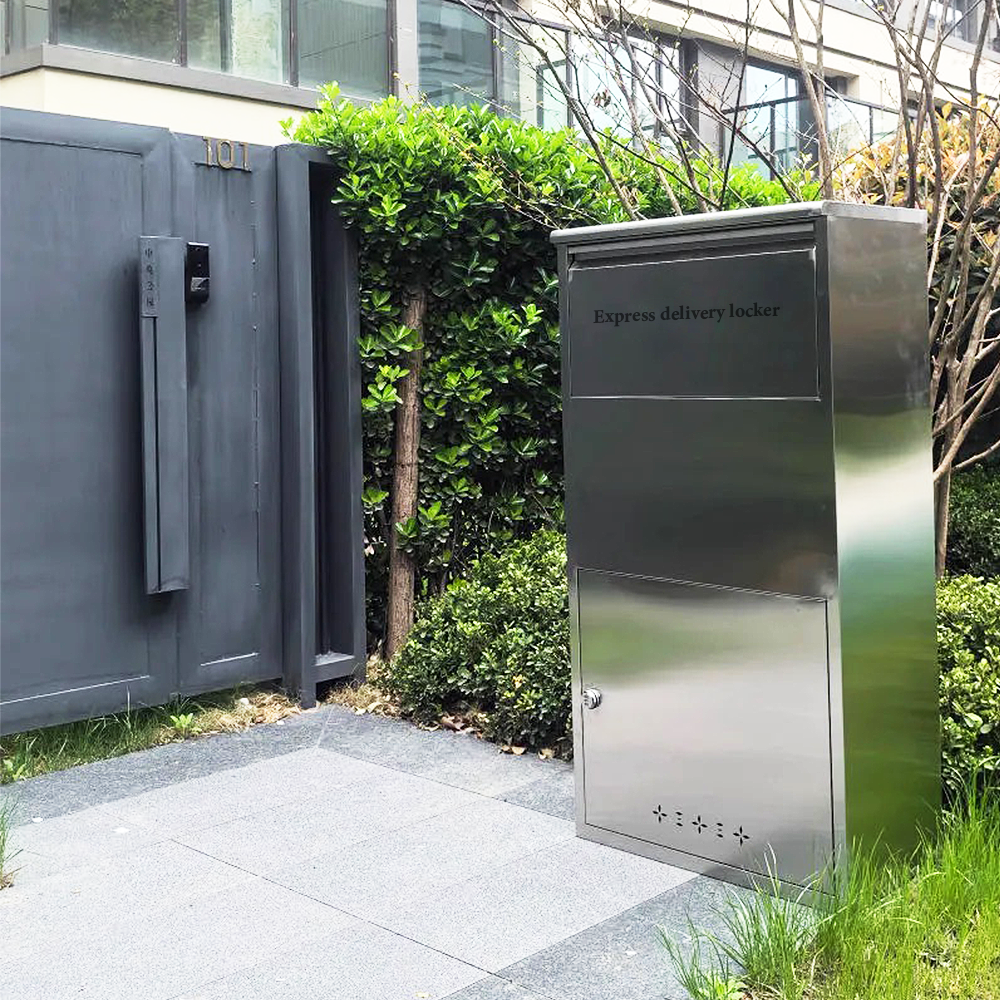 FOREST HILL Protected Package Delivery Stainless Steel Box