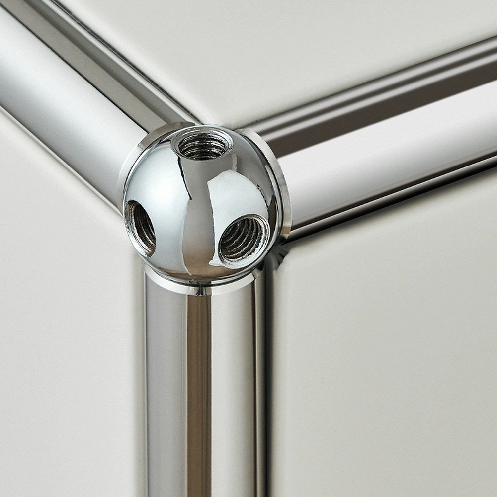 FOREST HILL Modern Minimalist Multipurpose Metal Storage Cabinet