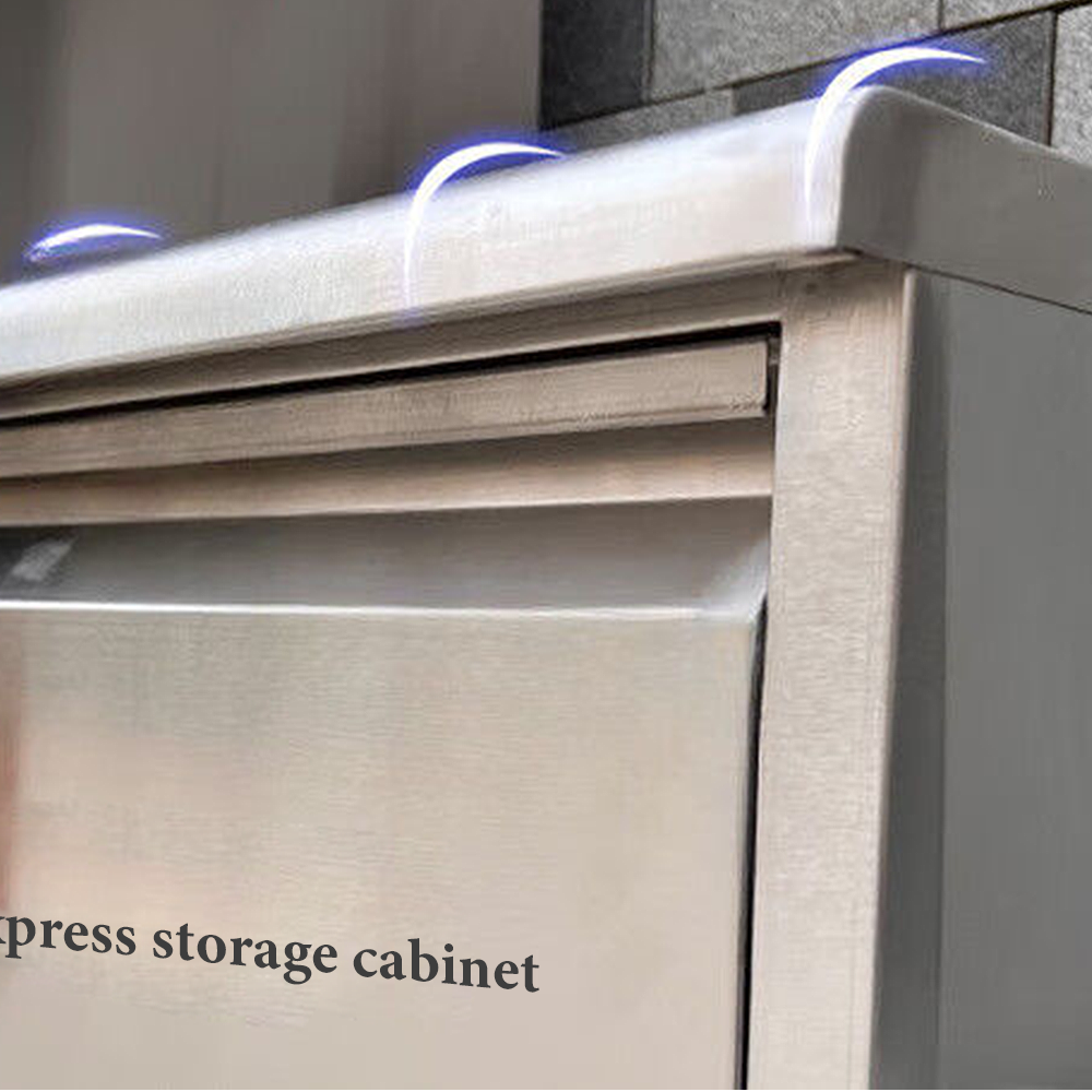 FOREST HILL Protected Package Delivery Stainless Steel Box