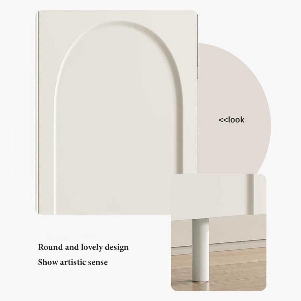 FOREST HILL Creative Cream Entrance Shoes Storage Cabinet