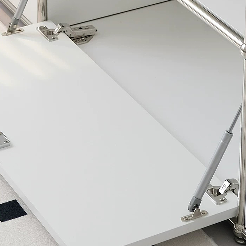 FOREST HILL Modern Minimalist Multipurpose Metal Storage Cabinet