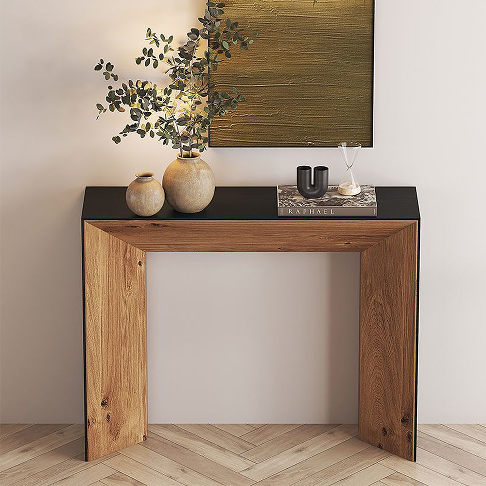 FOREST HILL Mid-century SimpleSolid Wood Console Table