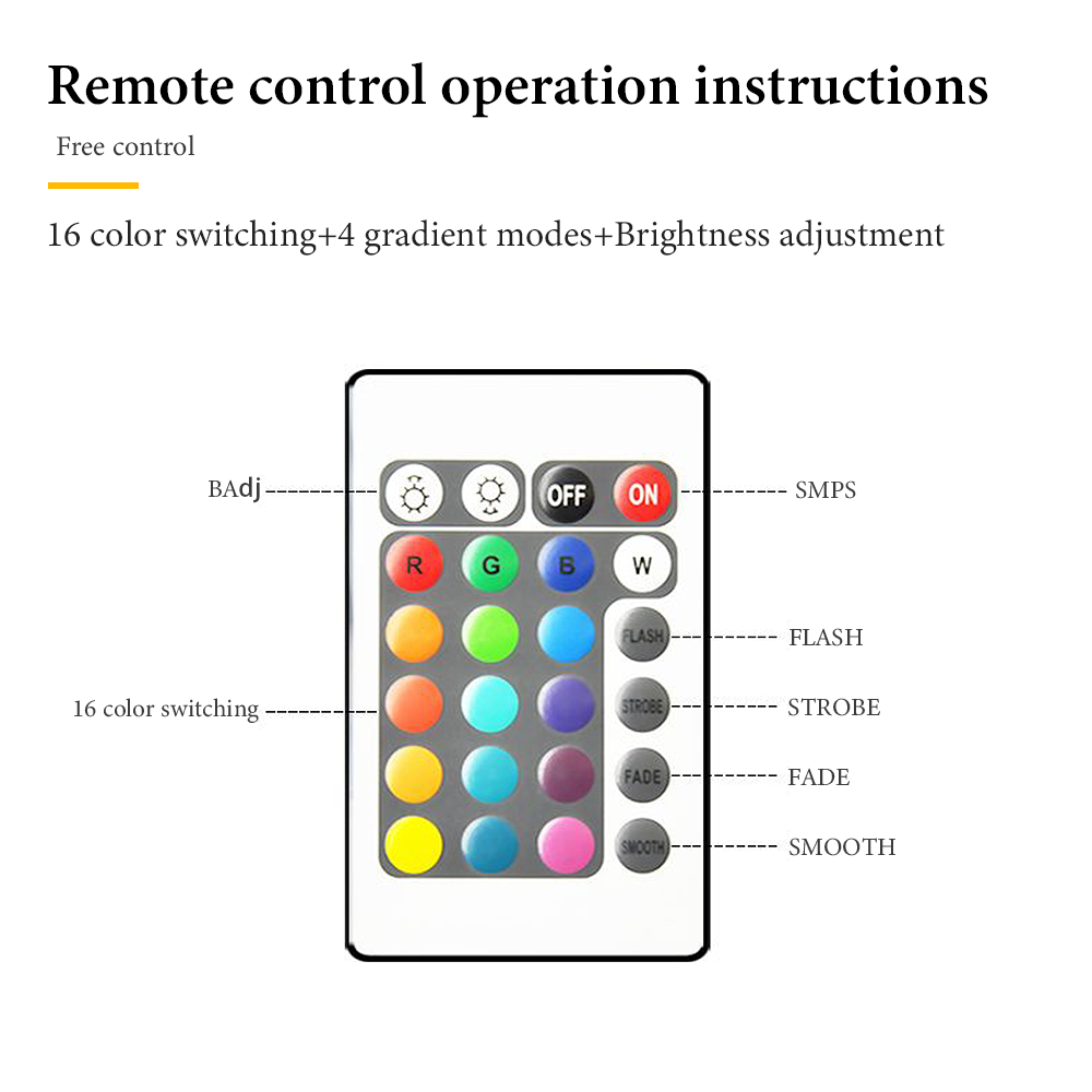 FOREST HILL RGB Color Changing Light Lamp