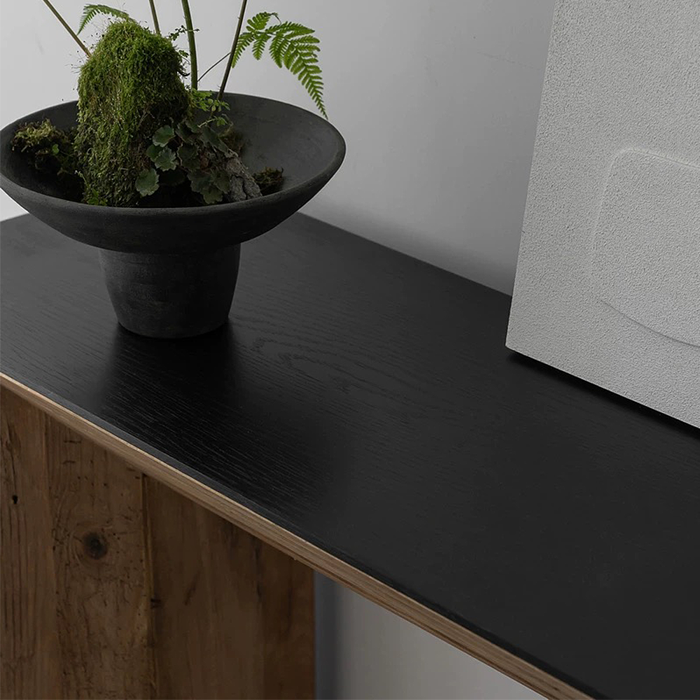 FOREST HILL Mid-century SimpleSolid Wood Console Table