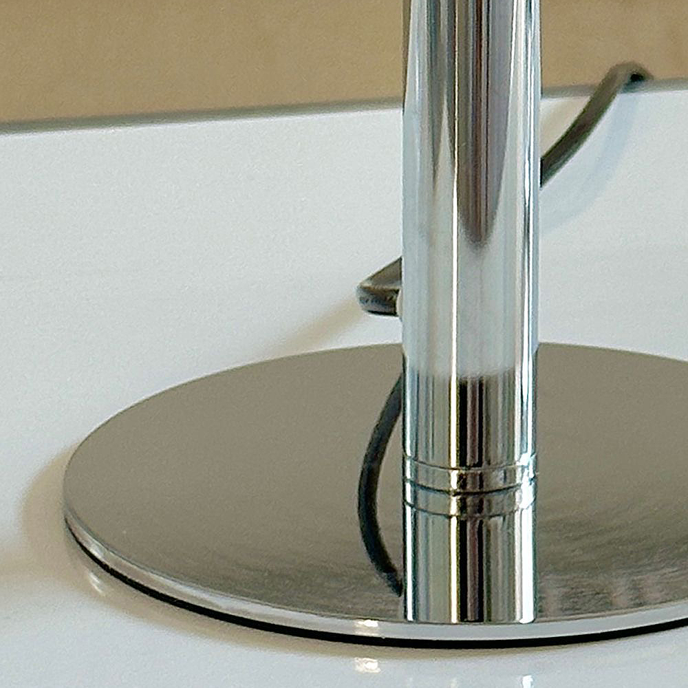 FOREST HILL Bauhaus Lollipop Ripple Glass Table Lamp