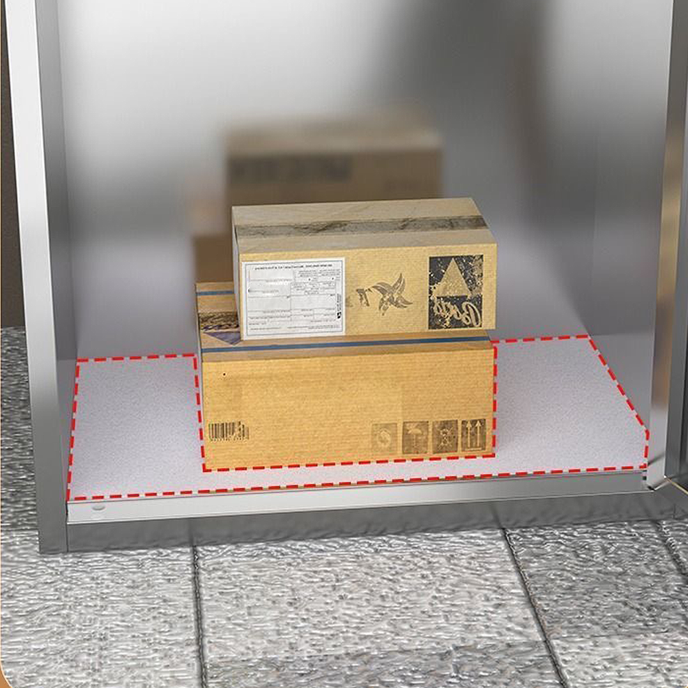 FOREST HILL Protected Package Delivery Stainless Steel Box