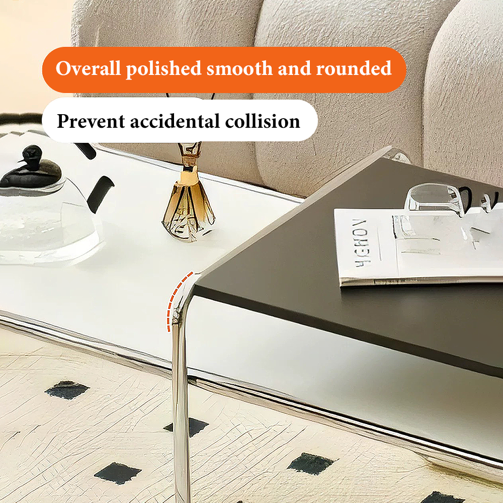 FOREST HILL Modern Rectangular Nesting Wood Coffee Table Set