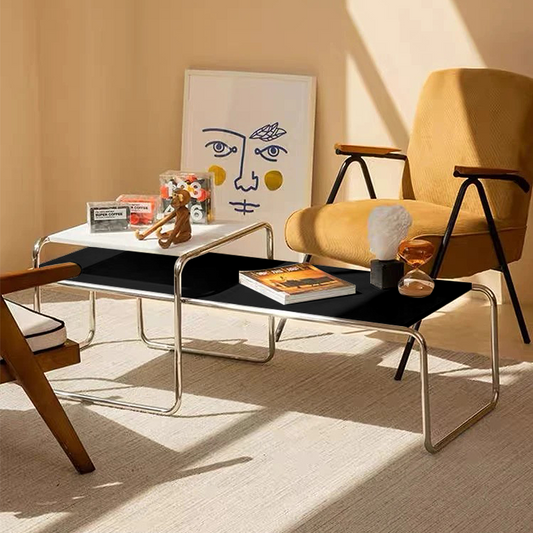 FOREST HILL Modern Rectangular Nesting Wood Coffee Table Set