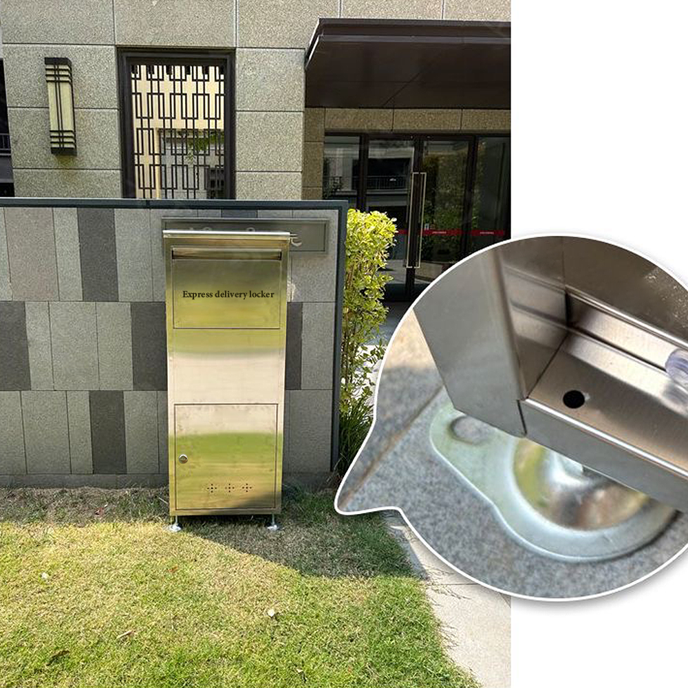 FOREST HILL Protected Package Delivery Stainless Steel Box