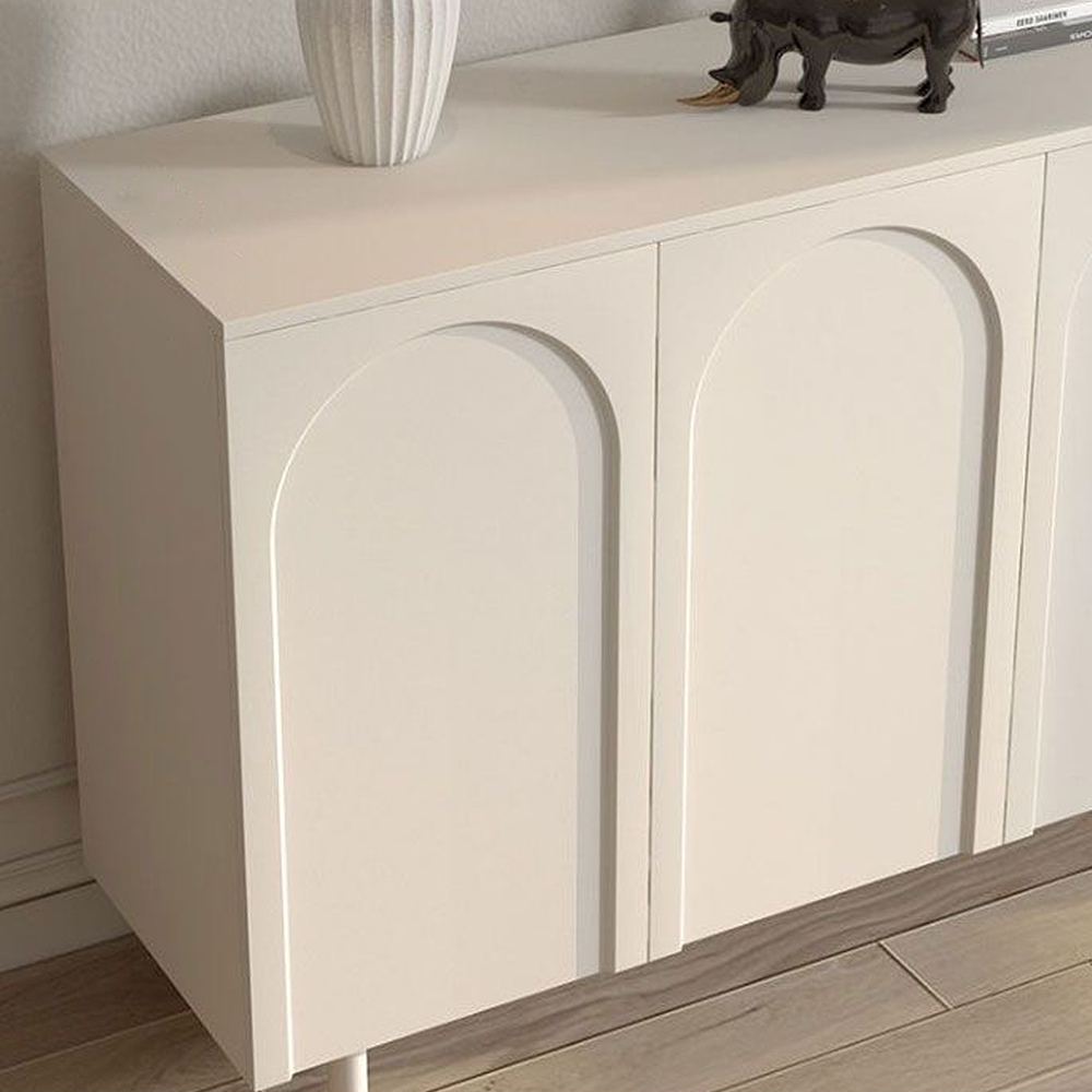 FOREST HILL Creative Cream Entrance Shoes Storage Cabinet