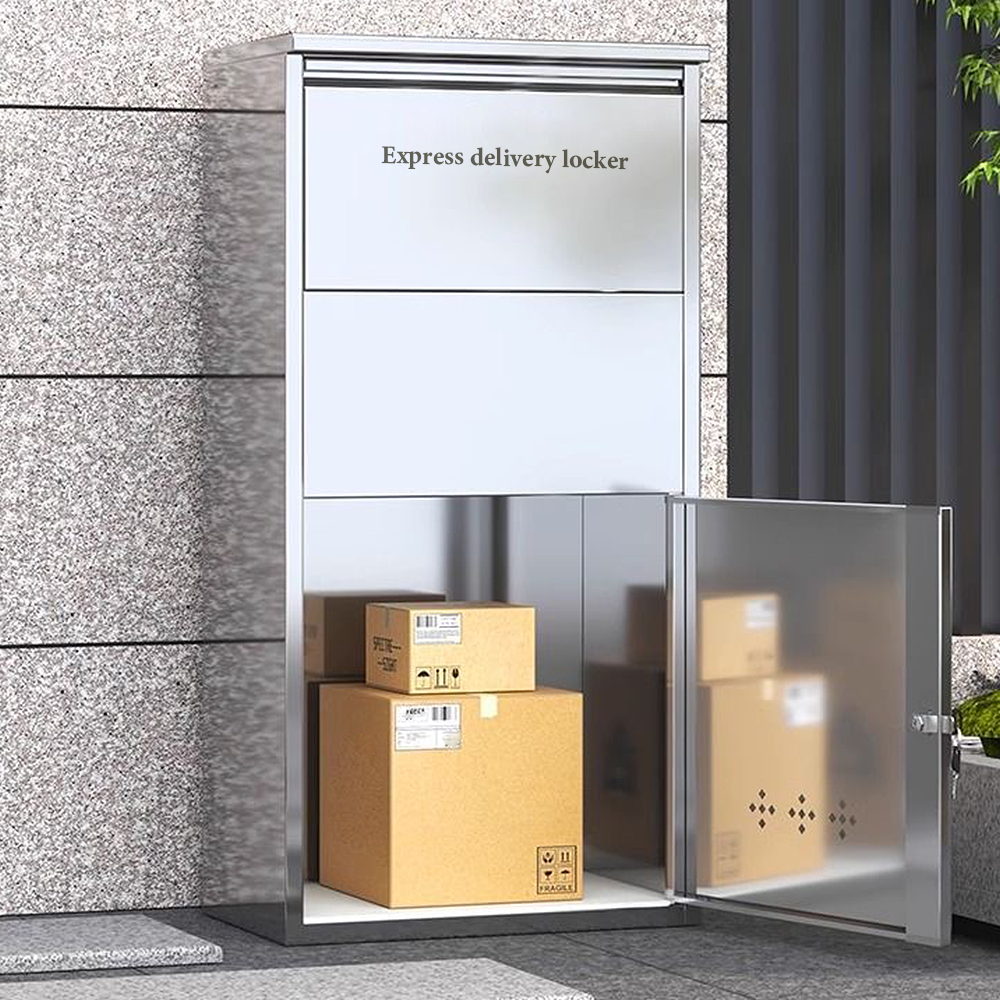 FOREST HILL Protected Package Delivery Stainless Steel Box