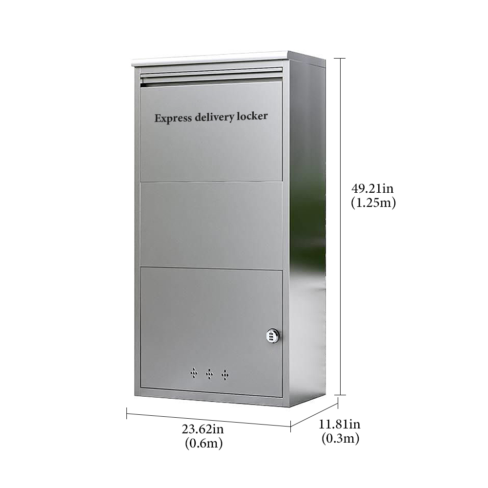 FOREST HILL Protected Package Delivery Stainless Steel Box