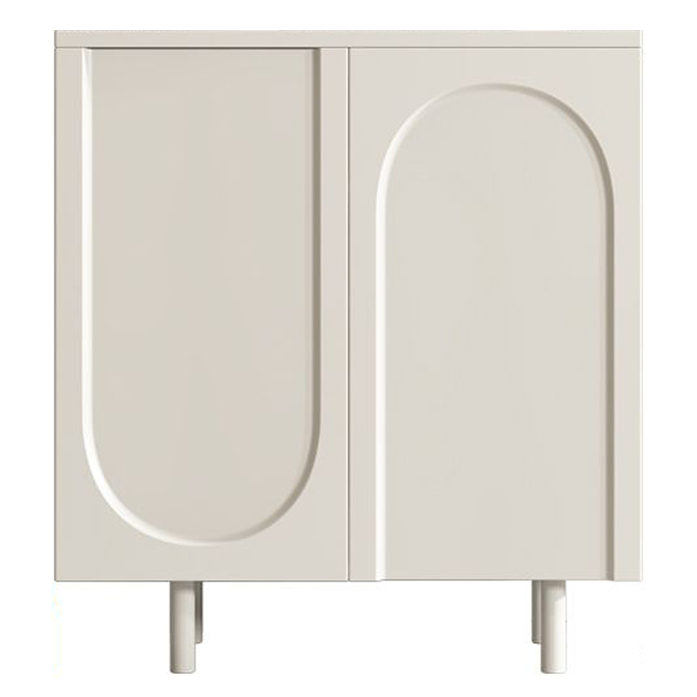 FOREST HILL Creative Cream Entrance Shoes Storage Cabinet