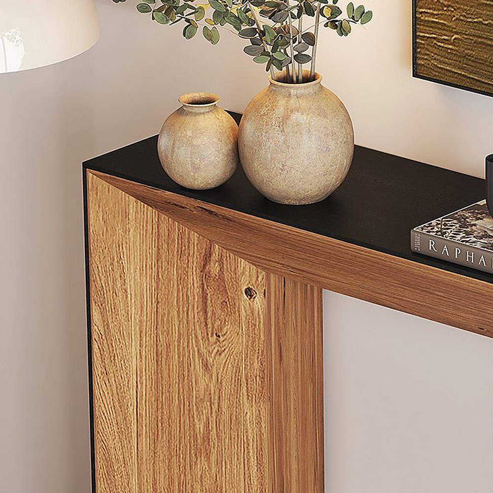 FOREST HILL Mid-century SimpleSolid Wood Console Table