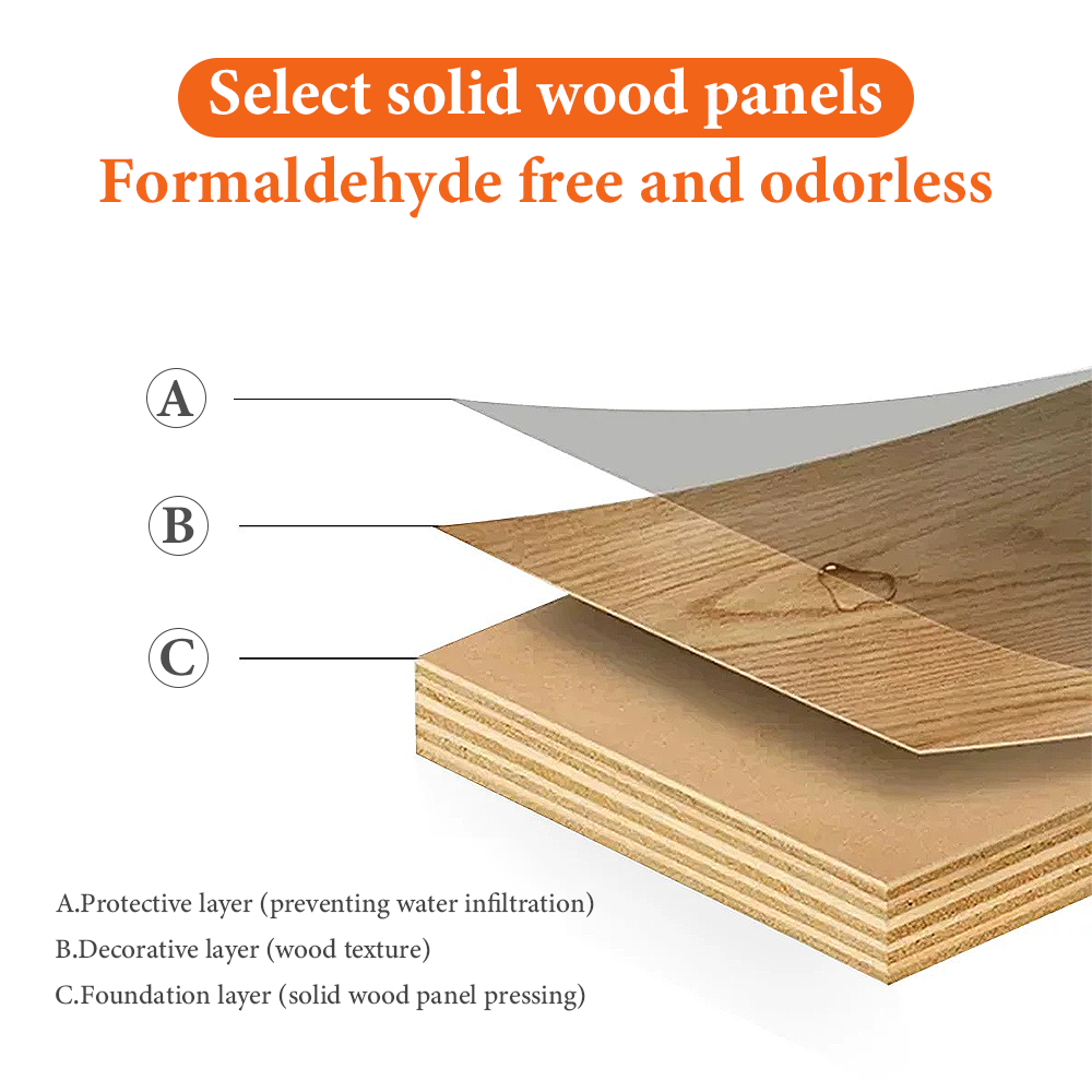 FOREST HILL Modern Rectangular Nesting Wood Coffee Table Set