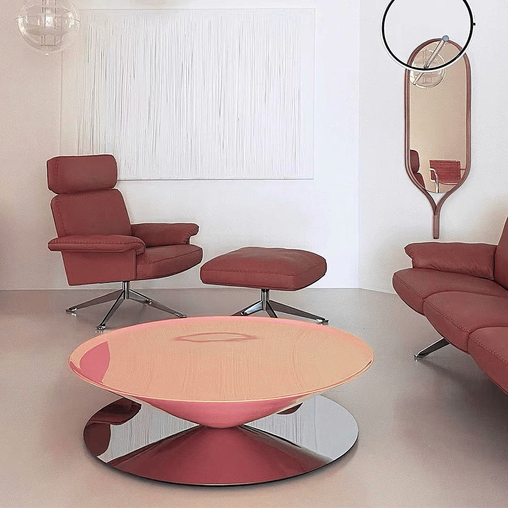 FOREST HILL French style new floating saucer coffee table