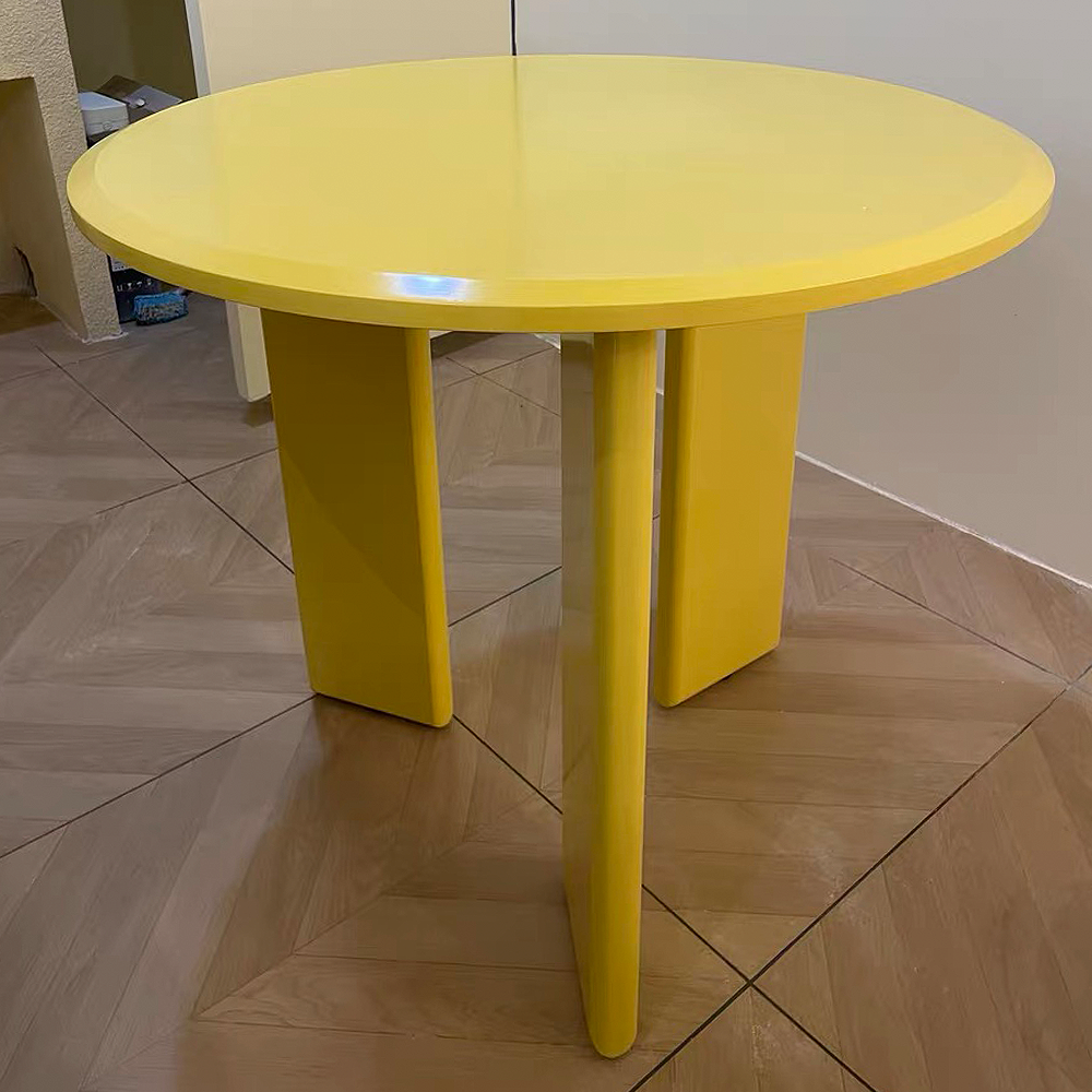 FOREST HILL Nordic round dining table cream dining table