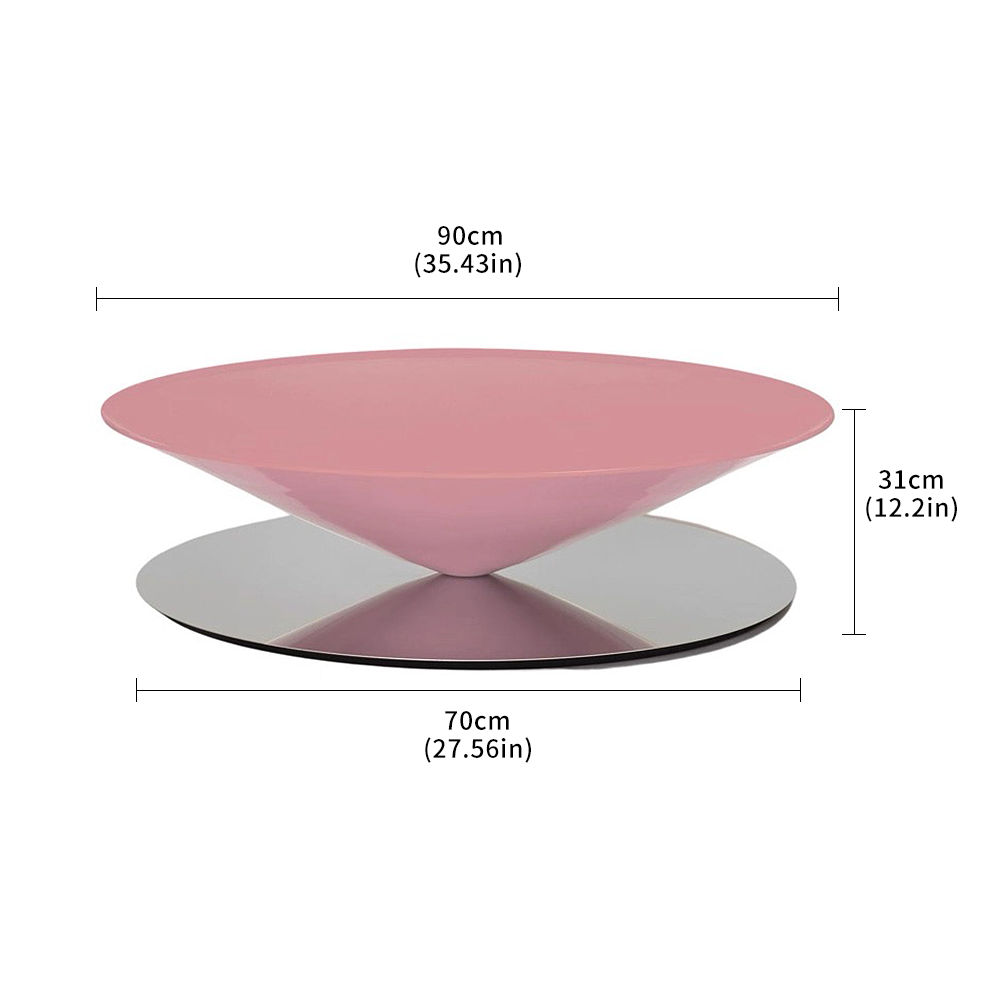 FOREST HILL French style new floating saucer coffee table
